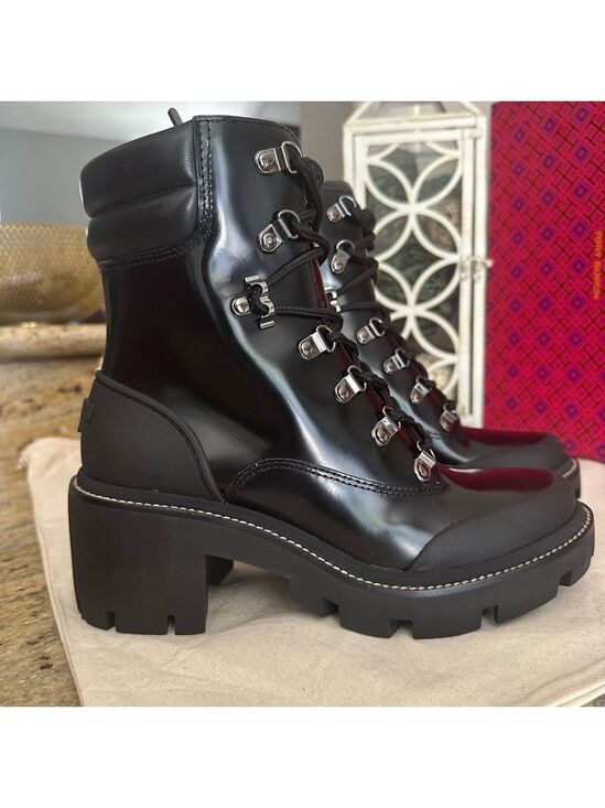 Tory Burch Shoes - New Tory Burch leather lug solo hiker boots